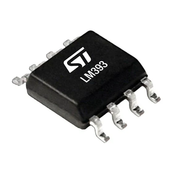 STMicroelectronics LM393DT — сдвоенный компаратор напряжения