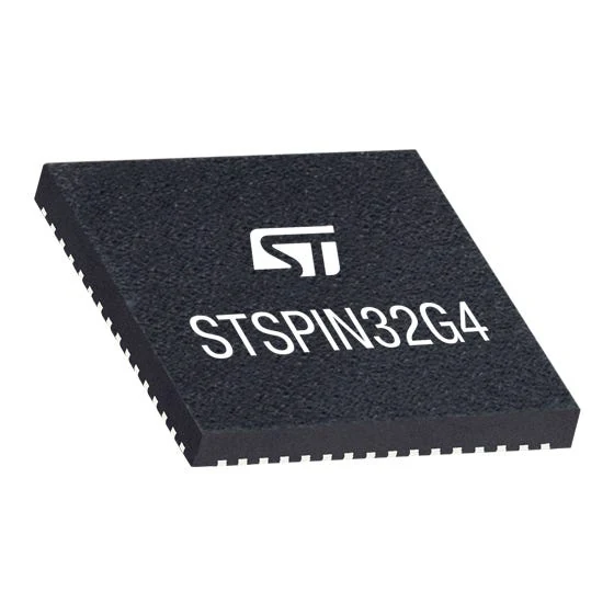 STMicroelectronics STSPIN32G4 — трехфазный контроллер двигателя