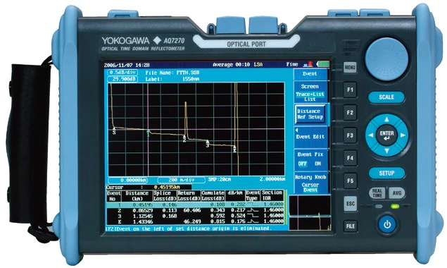 YOKOGAWA AQ7270 — оптический рефлектометр